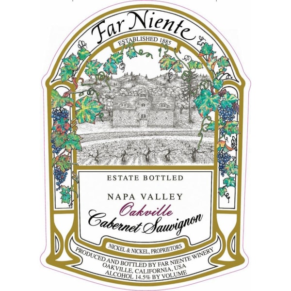 Rượu vang đỏ Far Niente Cabernet Sauvignon (chai Magnum 1,5 lít) 2001