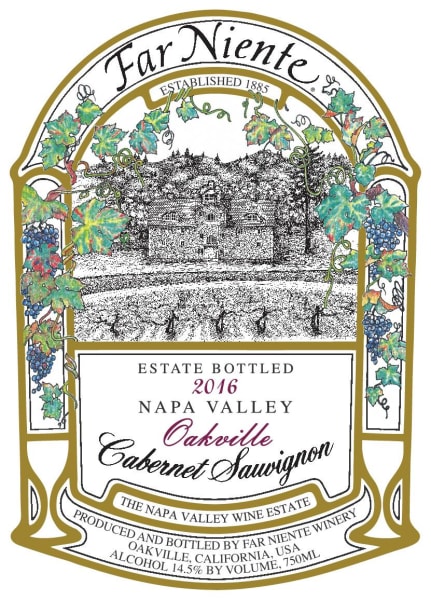Rượu vang đỏ Far Niente Cabernet Sauvignon (chai Magnum 1,5 lít) 2016