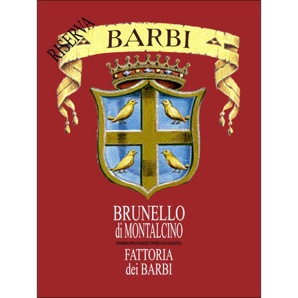 Rượu vang đỏ Fattoria dei Barbi Brunello di Montalcino Riserva 2015
