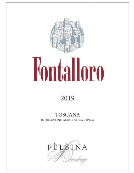 Rượu vang đỏ Felsina Fontalloro (chai 3 lít) 2019