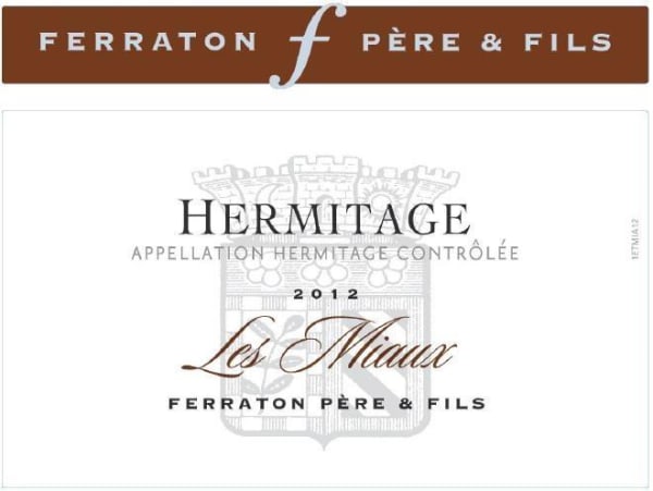 Rượu vang trằng Ferraton Pere & Fils Hermitage Les Miaux Blanc 2012