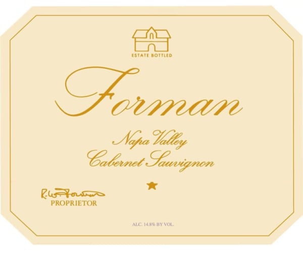 Rượu vang đỏ Forman Cabernet Sauvignon (3 lít) 2003