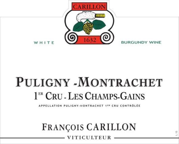 Rượu vang trằng Francois Carillon Puligny-Montrachet Champs Gain Premier Cru 2011
