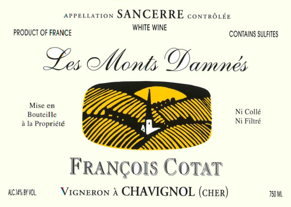 Rượu vang trằng Francois Cotat Les Monts Damnes Sancerre 2022
