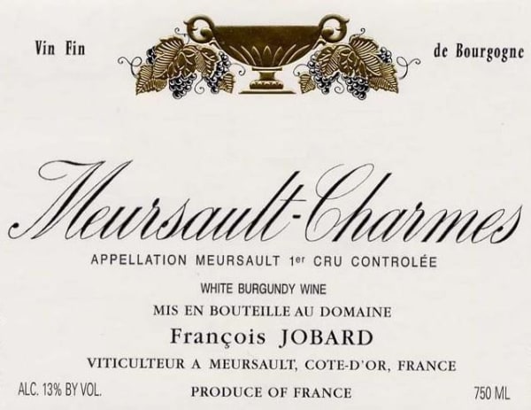 Rượu vang trằng Francois Jobard Meursault-Charmes 2011