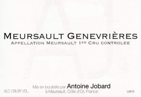 Rượu vang trằng Francois Jobard Meursault Genevrieres 2011