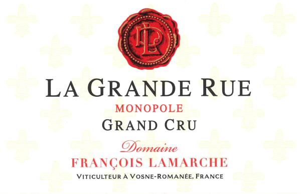 Rượu vang đỏ Francois Lamarche La Grande Rue Monopole Grand Cru 2012