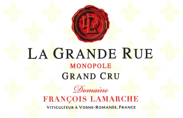 Rượu vang đỏ Francois Lamarche La Grande Rue Monopole Grand Cru 2014