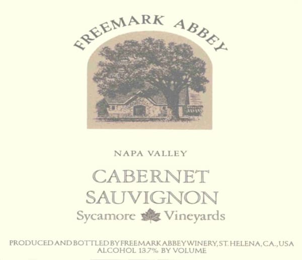 Rượu vang đỏ Freemark Abbey Sycamore Cabernet Sauvignon 1992