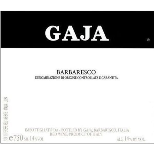 Rượu vang đỏ Gaja Barbaresco (chai Magnum 1,5 lít) 2012