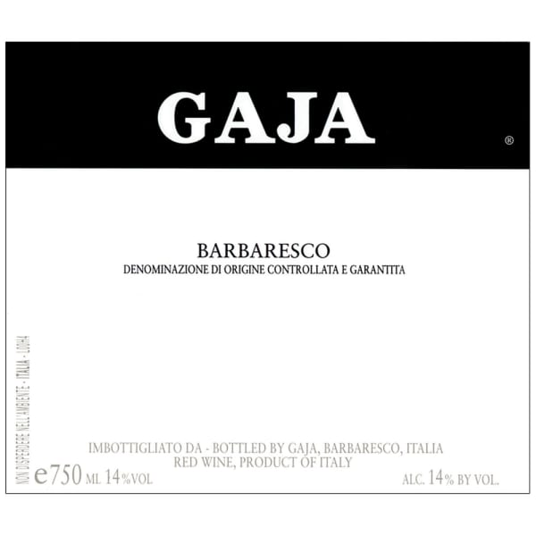 Rượu vang đỏ Gaja Barbaresco (chai Magnum 1,5 lít) 2013