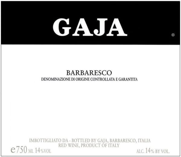 Rượu vang đỏ Gaja Barbaresco 2004
