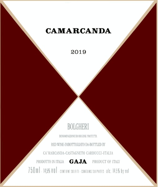 Rượu vang đỏ Gaja Ca'Marcanda Camarcanda 2019