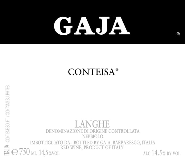 Rượu vang đỏ Gaja Conteisa 1999