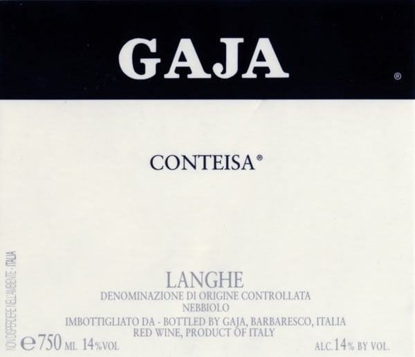 Rượu vang đỏ Gaja Conteisa 2006