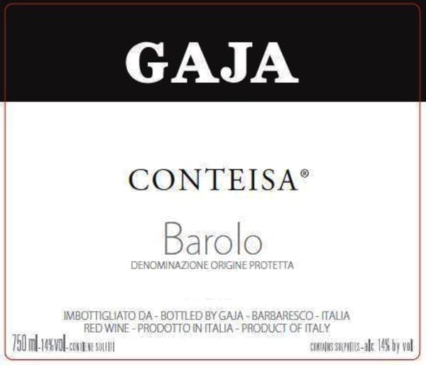 Rượu vang đỏ Gaja Conteisa 2015