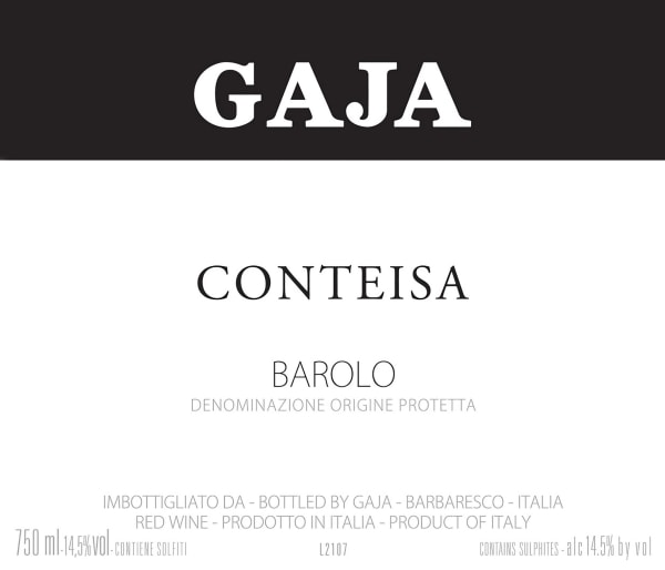 Rượu vang đỏ Gaja Conteisa 2019