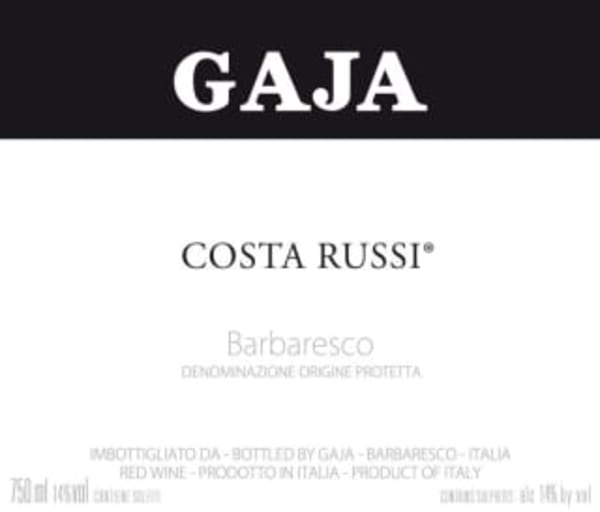 Rượu vang đỏ Gaja Costa Russi (chai Magnum 1,5 lít) 1999