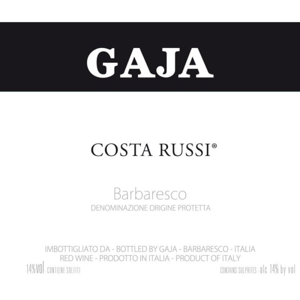 Rượu vang đỏ Gaja Costa Russi (chai Magnum 1,5 lít) 2014