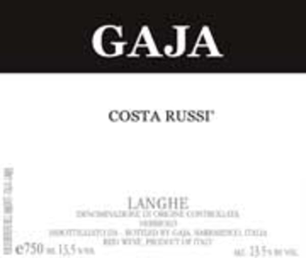 Rượu vang đỏ Gaja Costa Russi 1997