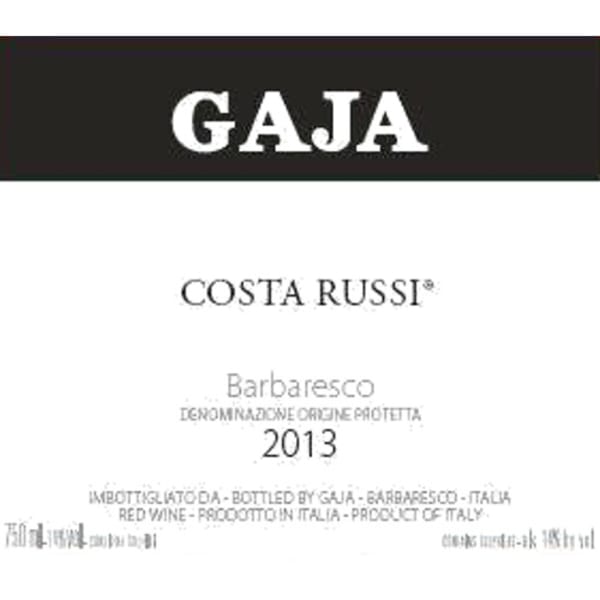 Rượu vang đỏ Gaja Costa Russi 2013