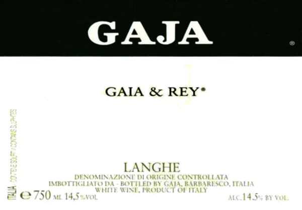 Rượu vang trằng Gaja Gaia and Rey Chardonnay 2010