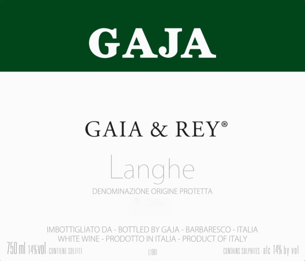 Rượu vang trằng Gaja Gaia and Rey Chardonnay 2017