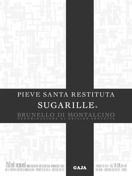 Rượu vang đỏ Gaja Pieve Santa Restituta Sugarille Brunello di Montalcino 2018