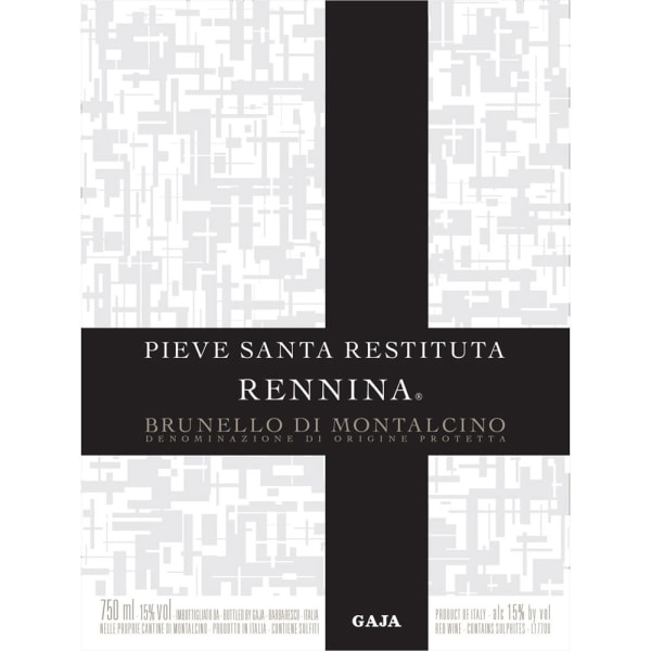 Rượu vang đỏ Gaja Rennina Brunello di Montalcino(chai Magnum 1,5 lít) 2011