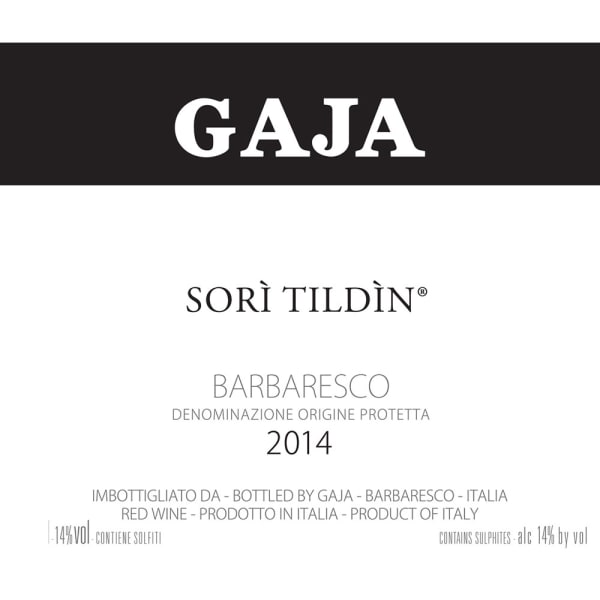 Rượu vang đỏ Gaja Sori Tildin (chai Magnum 1,5 lít) 2014