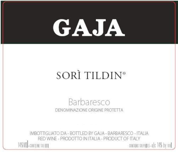 Rượu vang đỏ Gaja Sori Tildin (chai Magnum 1,5 lít) 2017