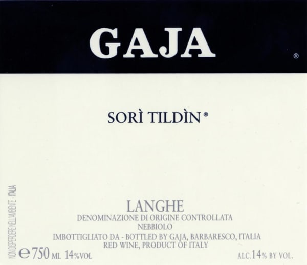 Rượu vang đỏ Gaja Sori Tildin 2008