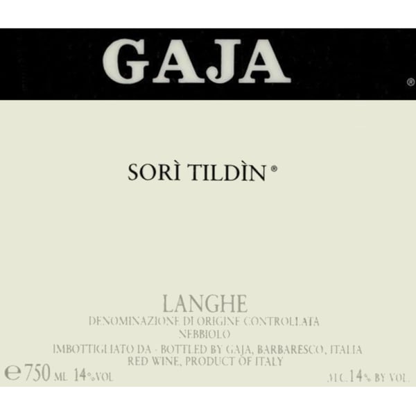 Rượu vang đỏ Gaja Sori Tildin 2009