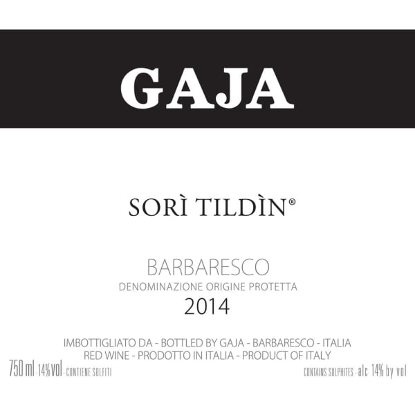 Rượu vang đỏ Gaja Sori Tildin 2014