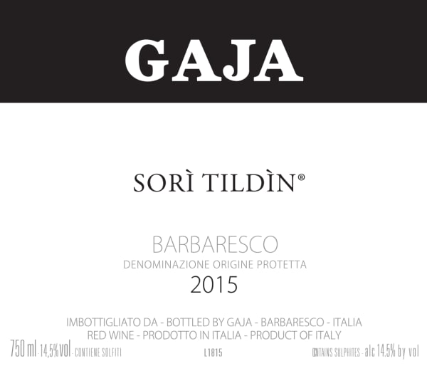 Rượu vang đỏ Gaja Sori Tildin 2015