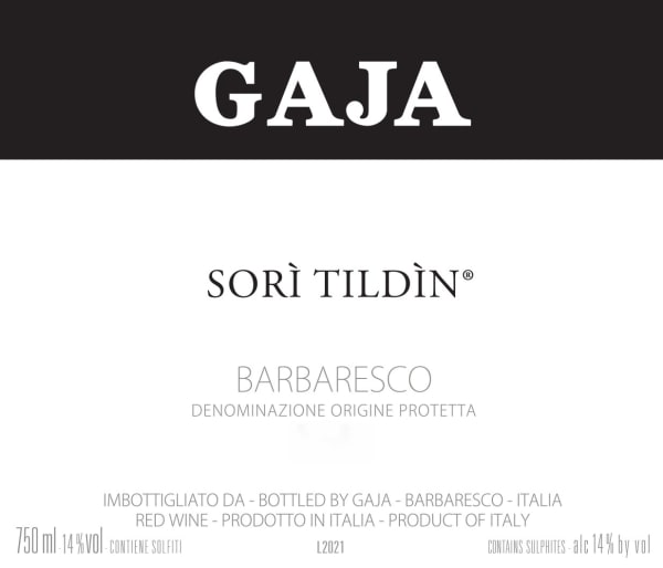 Rượu vang đỏ Gaja Sori Tildin 2016