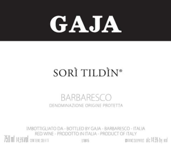 Rượu vang đỏ Gaja Sori Tildin 2020