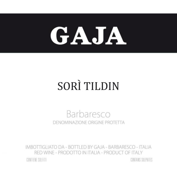 Rượu vang đỏ Gaja Sori Tildin (chai 3 lít) 1999