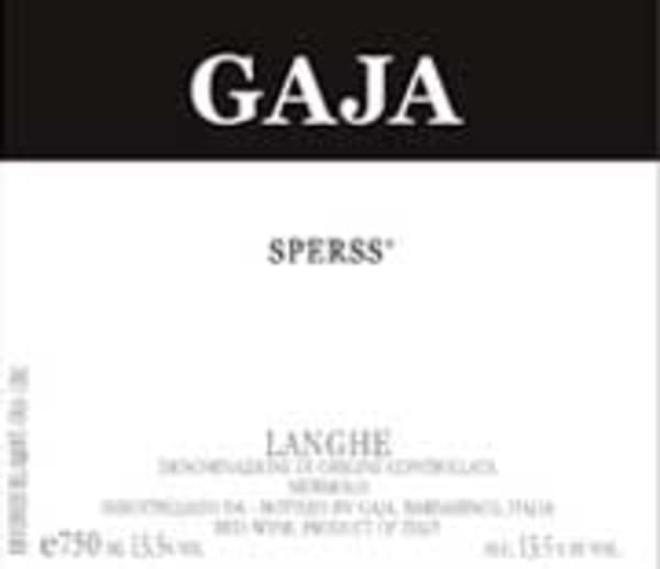 Rượu vang đỏ Gaja Sperss Barolo 1996