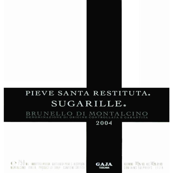 Rượu vang đỏ Gaja Sugarille Brunello di Montalcino 2004