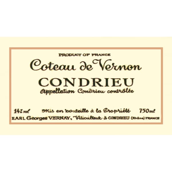 Rượu vang trằng Georges Vernay Condrieu Coteau de Vernon 2006