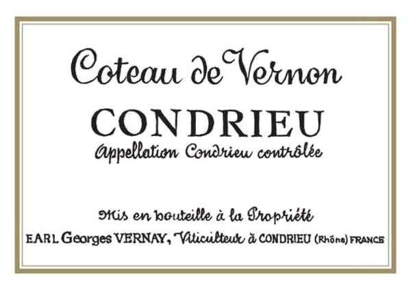 Rượu vang trằng Georges Vernay Condrieu Coteau de Vernon 2008