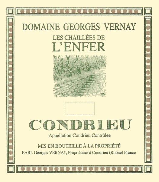 Rượu vang trằng Georges Vernay Condrieu Les Chaillees de l'Enfer 2013