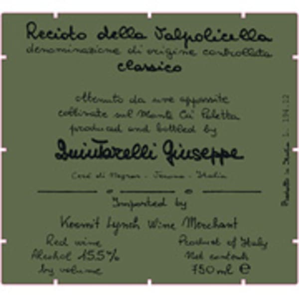 Rượu vang đỏ Giuseppe Quintarelli Recioto della Valpolicella Classico Riserva 1990