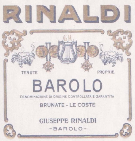 Rượu vang đỏ Giuseppe Rinaldi Barolo Brunate Le Coste (chai Magnum 1,5 lít) 2005
