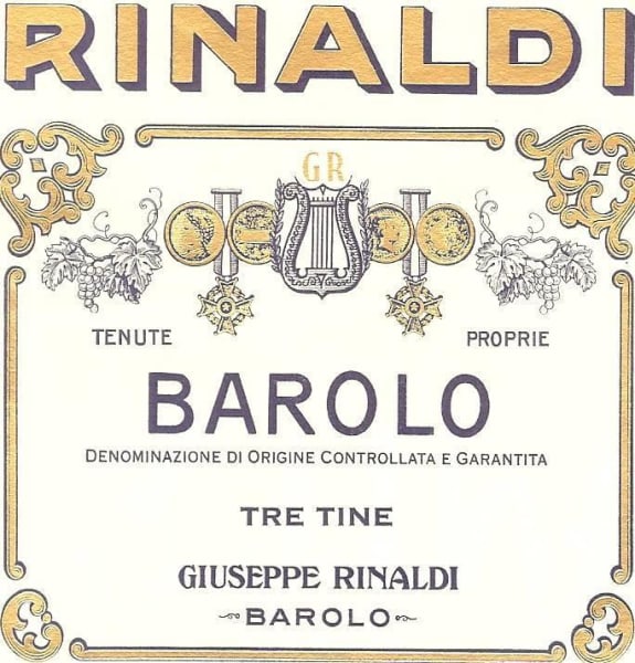 Rượu vang đỏ Giuseppe Rinaldi Barolo Tre Tine 2010