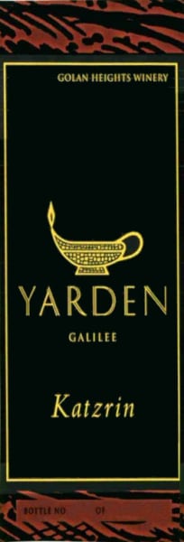 Rượu vang đỏ Golan Heights Katzrin Red Galilee Yarden 2012