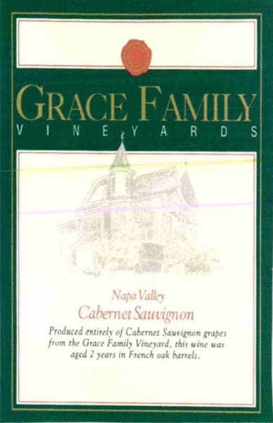 Rượu vang đỏ Grace Family Cabernet Sauvignon (1 Liter Etched Bottle) 2003