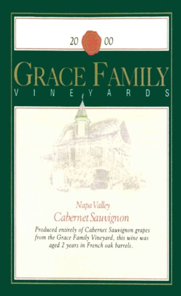 Rượu vang đỏ Grace Family Cabernet Sauvignon 2000