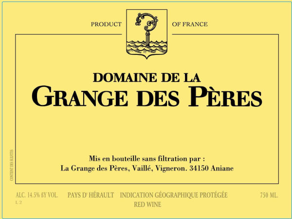Rượu vang đỏ Grange des Peres Pays d'Herault (chai Magnum 1,5 lít) 2018